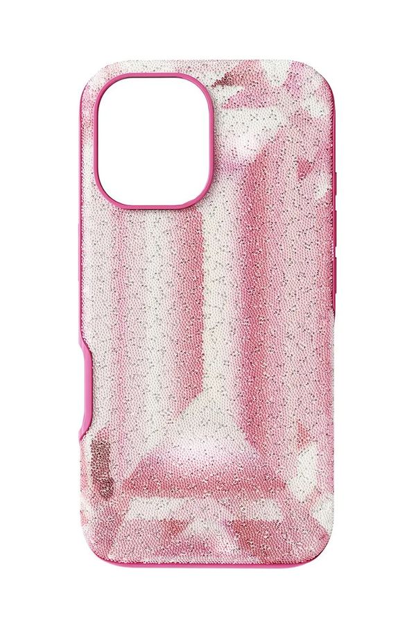 Swarovski Etui za telefon Swarovski HIGH 16 roza barva, 5700011