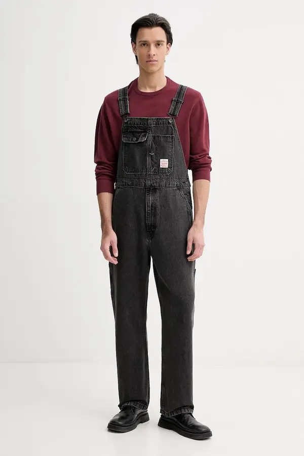 Levi's Farmerke iz jeansa Levi's LOOSE OVERALLS x WORKWEAR