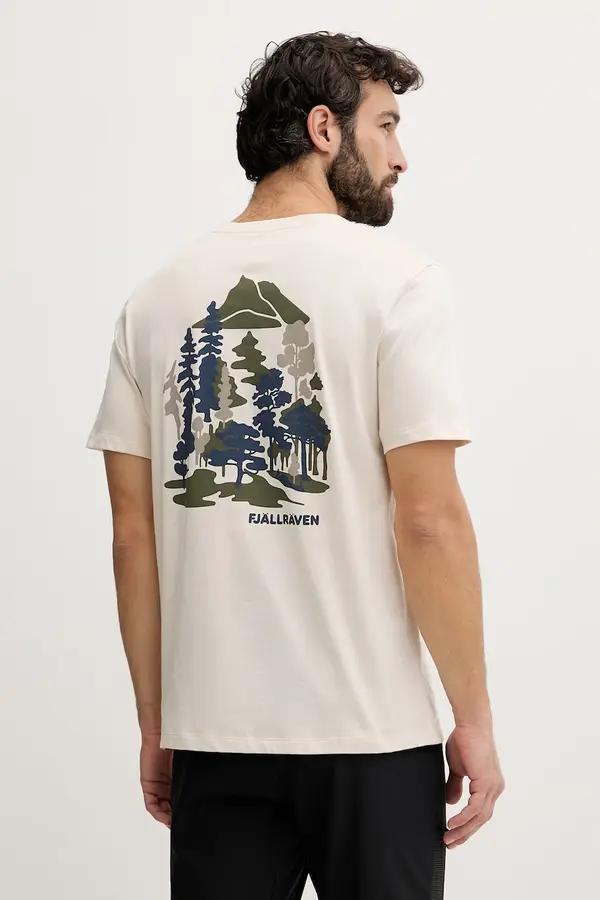 Fjallraven Fjallraven kratka majica moška bombažna Swedish Forest