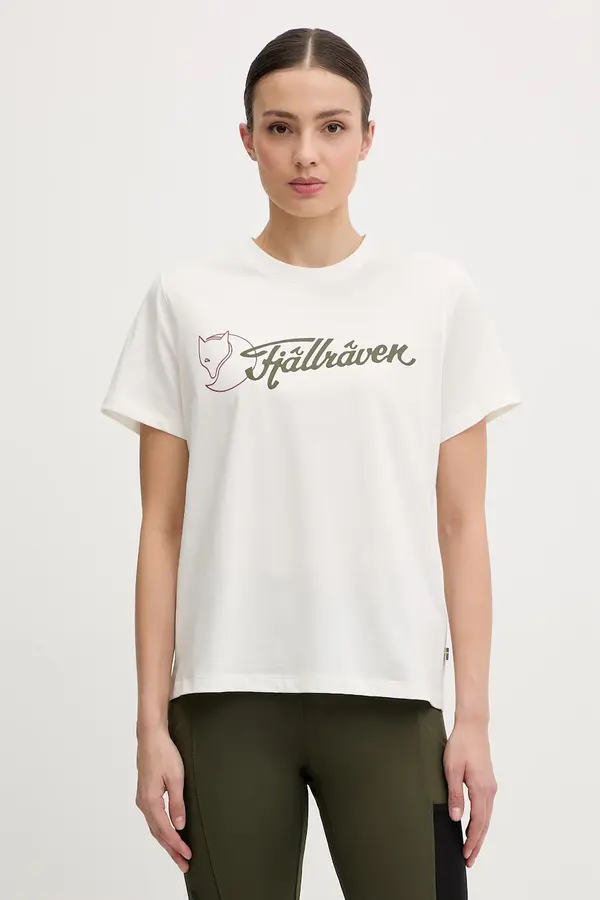 Fjallraven Fjallraven kratka majica ženska bombažna Archive