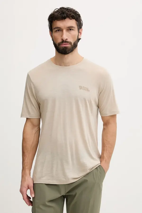 Fjallraven Fjallraven moška kratka majica z dodatkom volne Abisko Wool