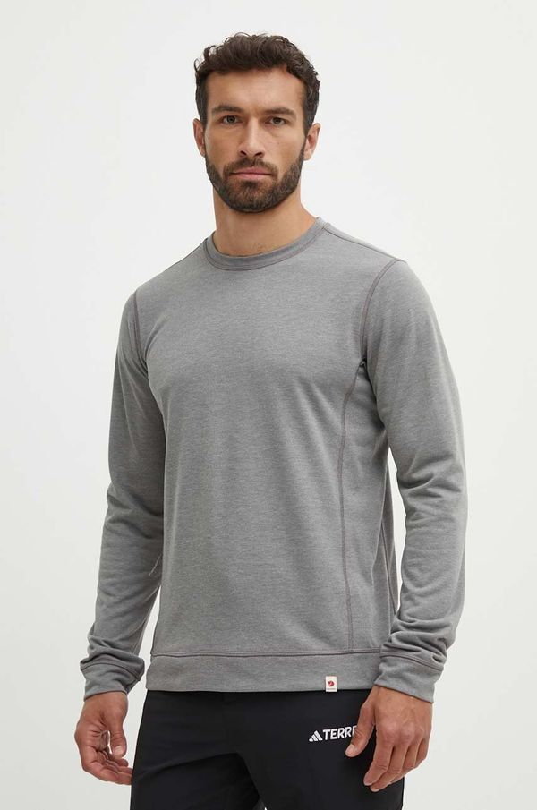 Fjallraven Fjallraven pulover OUTDOOR moški, siva barva, F87307