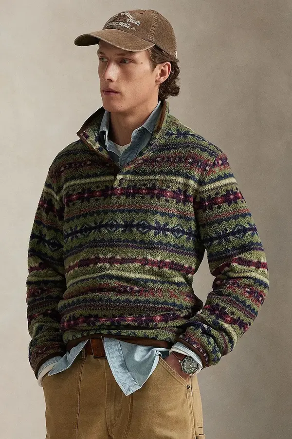 Polo Ralph Lauren Flis pulover Polo Ralph Lauren