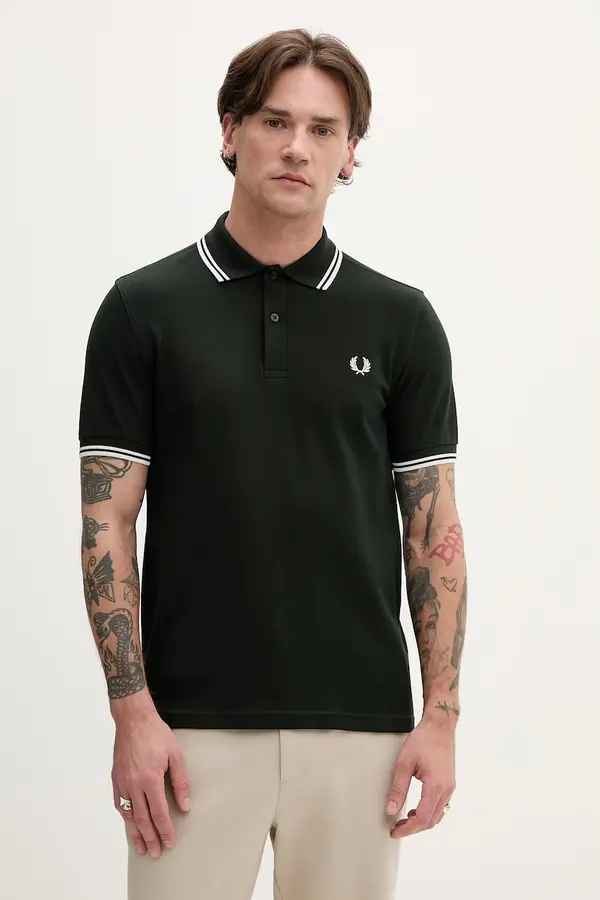 Fred Perry Fred Perry Bombažen polo Fred Perry