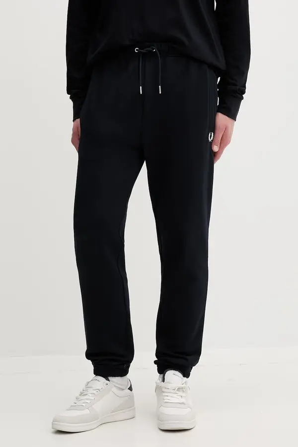 Fred Perry Fred Perry Bombažen spodnji del trenirke Fred Perry Loopback Sweatpant