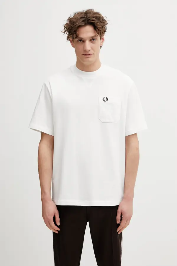 Fred Perry Fred Perry Bombažna kratka majica Fred Perry