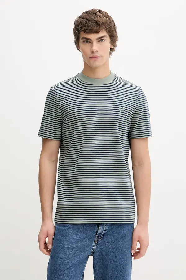 Fred Perry Fred Perry Bombažna kratka majica Fred Perry