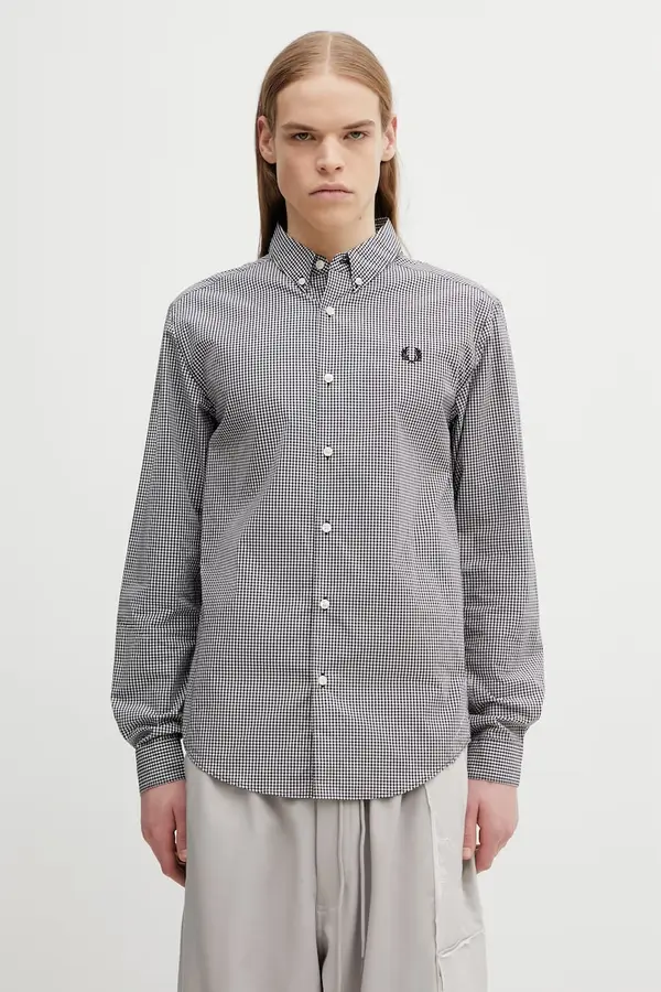 Fred Perry Fred Perry Bombažna srajca Fred Perry