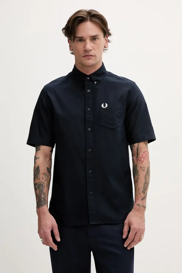 Fred Perry Fred Perry Bombažna srajca Fred Perry