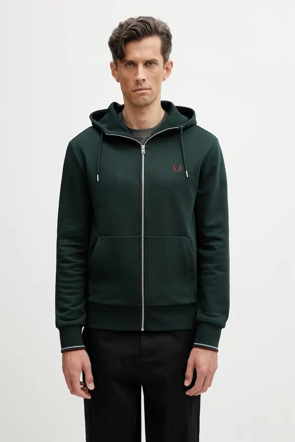 Fred Perry Fred Perry jopica s kapuco moška bombažna