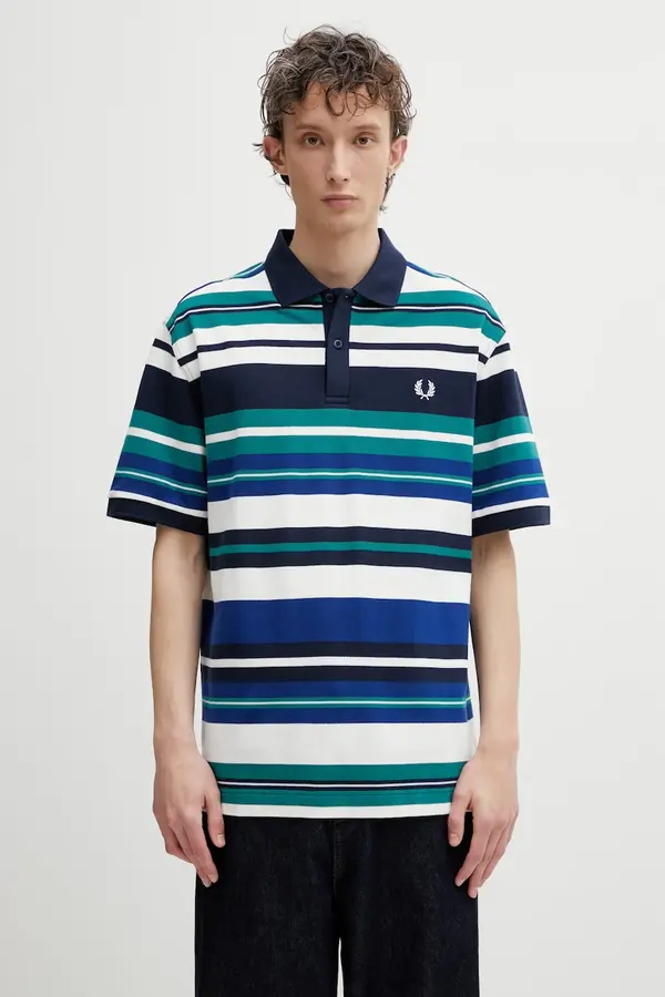 Fred Perry Fred Perry polo majica moška bombažna