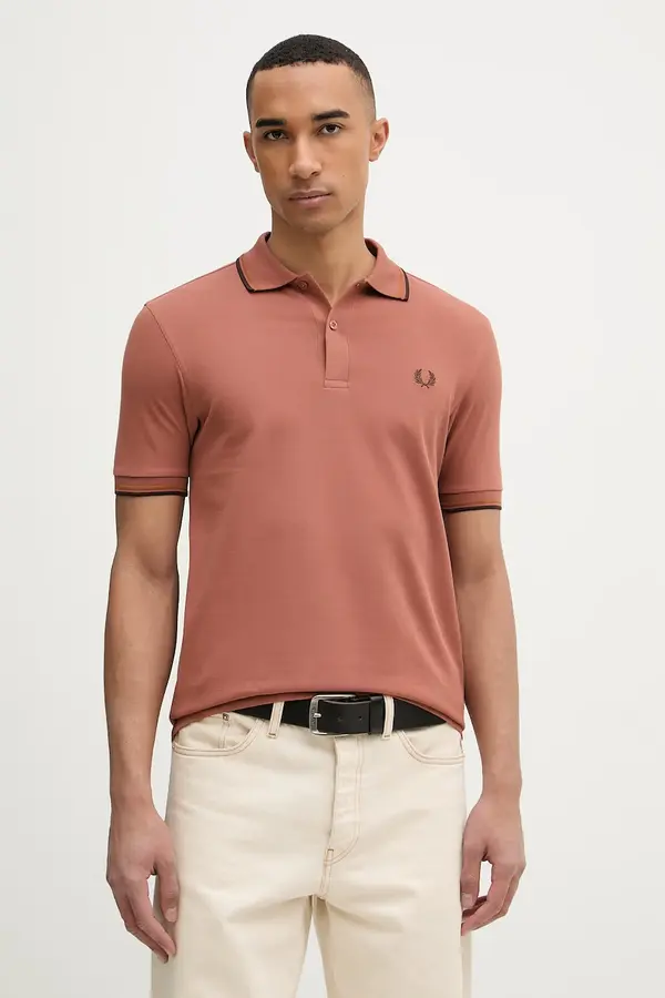 Fred Perry Fred Perry polo majica moška bombažna