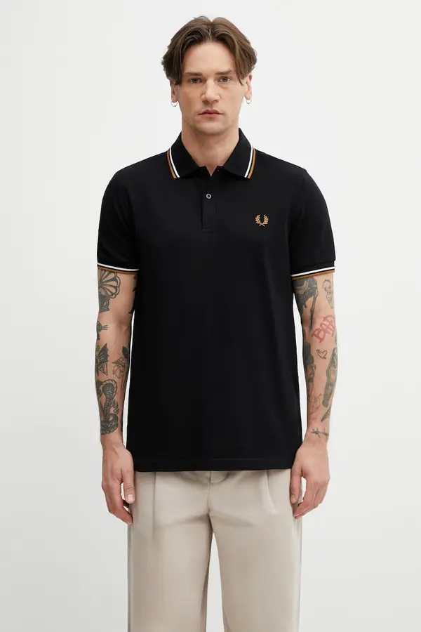 Fred Perry Fred Perry polo majica moška bombažna