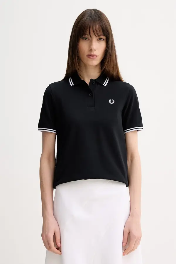 Fred Perry Fred Perry polo majica ženska bombažna