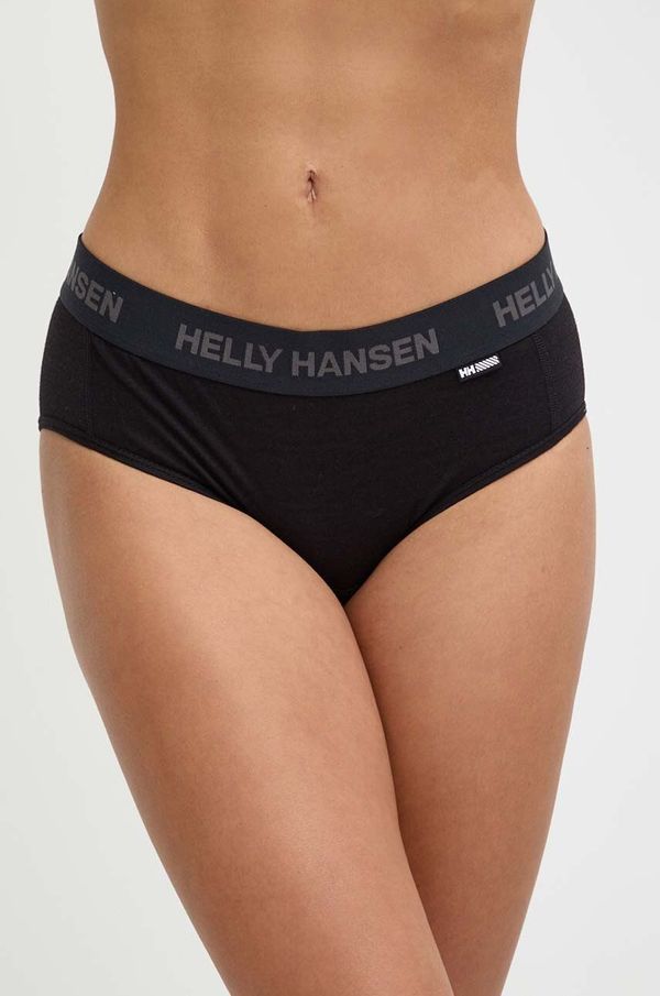 Helly Hansen Funkcijsko perilo Helly Hansen Durawool črna barva, 49538