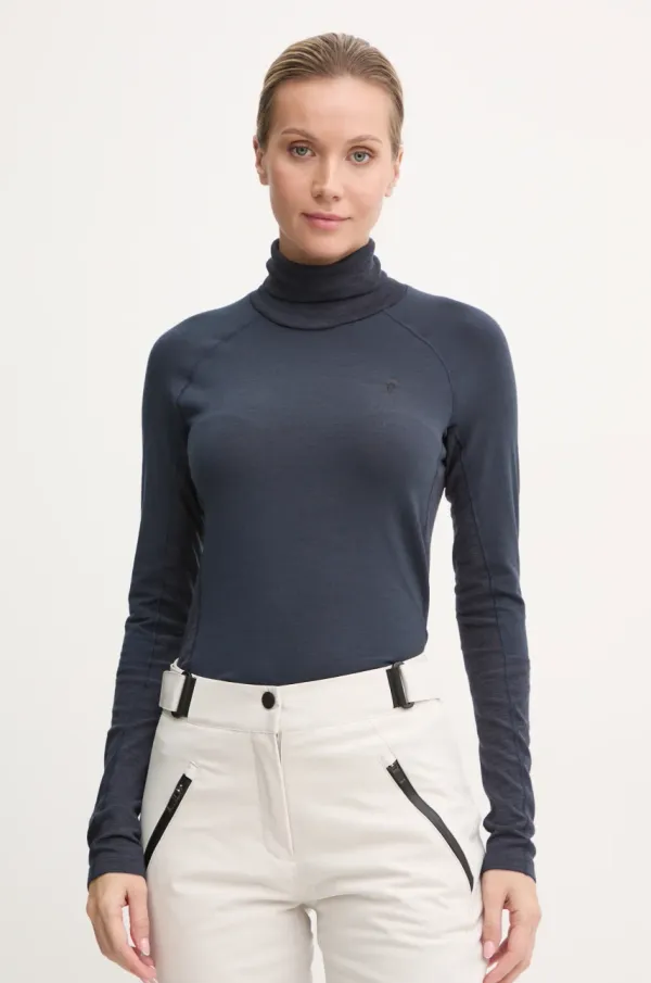 Peak Performance Funkcionalna majica z dolgimi rokavi Peak Performance Magic mornarsko modra barva, G79888