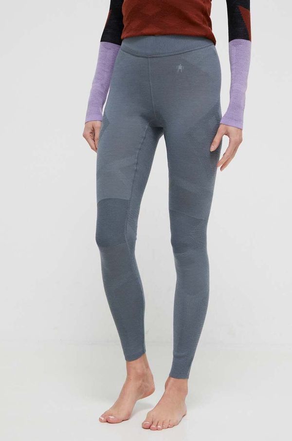 Smartwool Funkcionalna majica z dolgimi rokavi Smartwool Intraknit Thermal Merino rjava barva