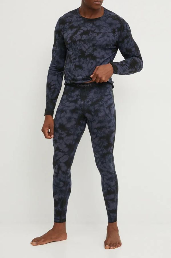 Icebreaker Funkcionalne pajkice Icebreaker Merino 200 Oasis črna barva, IB0A573A01N1