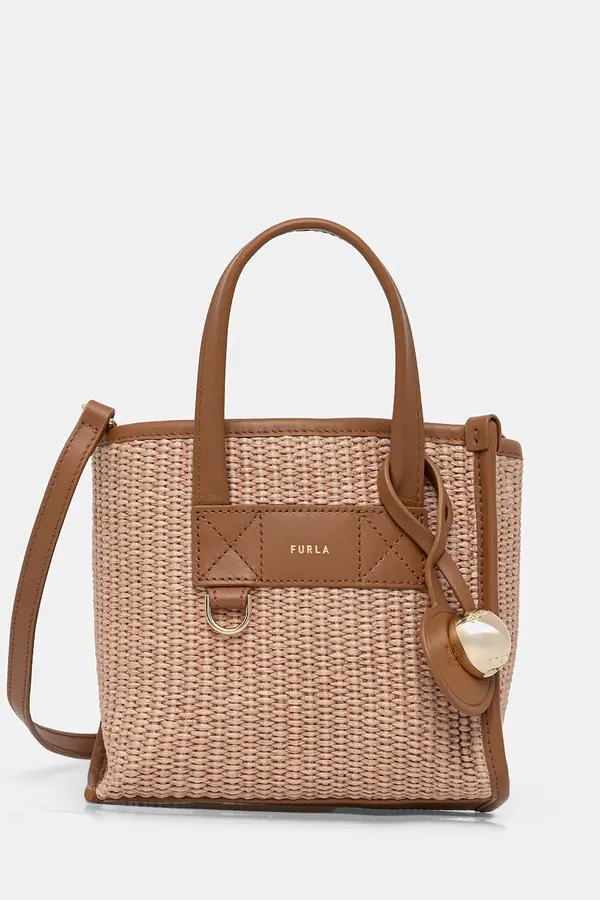 Furla Furla crossbody torbica ženska pletena Divide It Mini Tote
