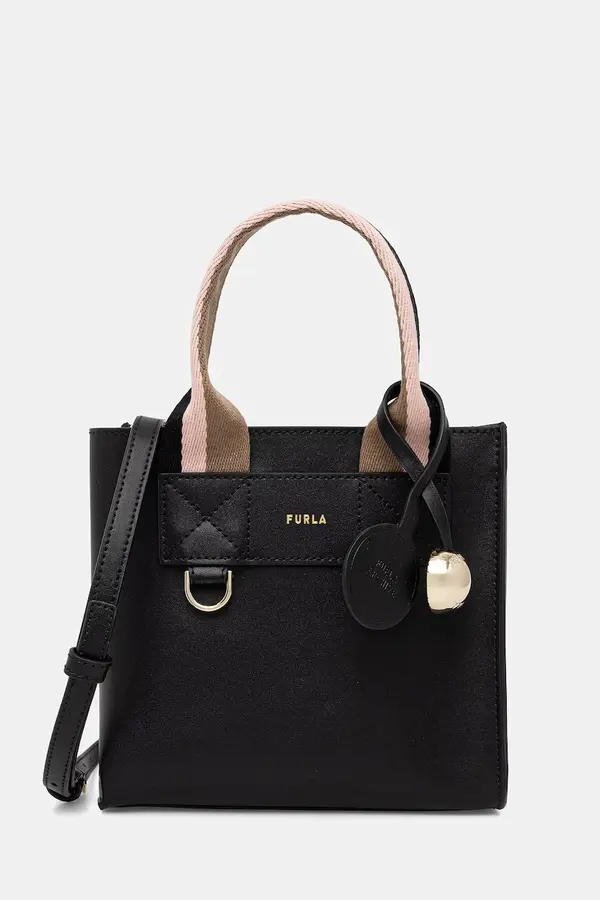 Furla Furla crossbody torbica ženska usnjena Divide It Mini Tote