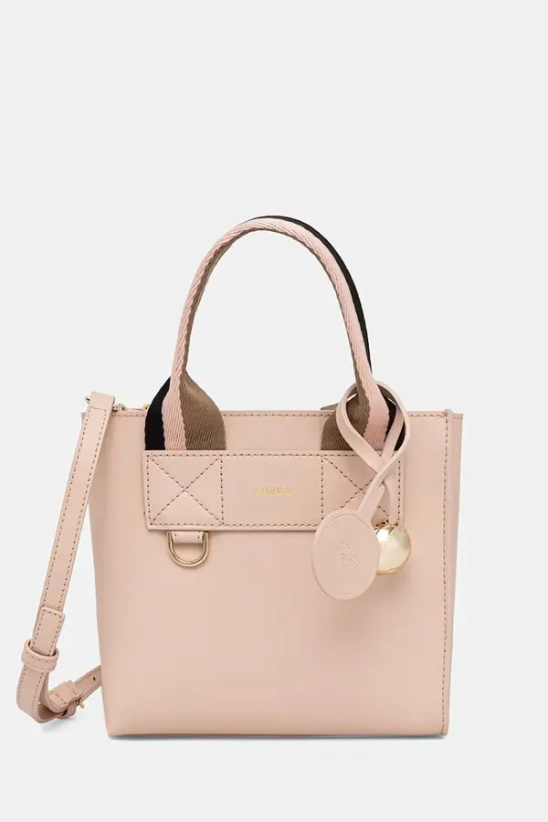 Furla Furla crossbody torbica ženska usnjena Divide It Mini Tote