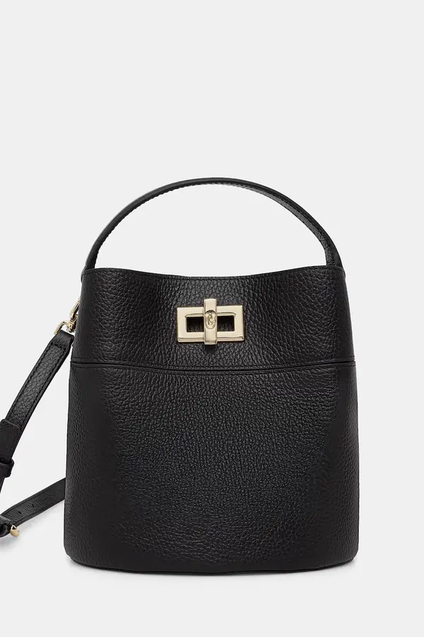 Furla Furla torbica - vreča ženska usnjena Amelia Mini Bucket Bag