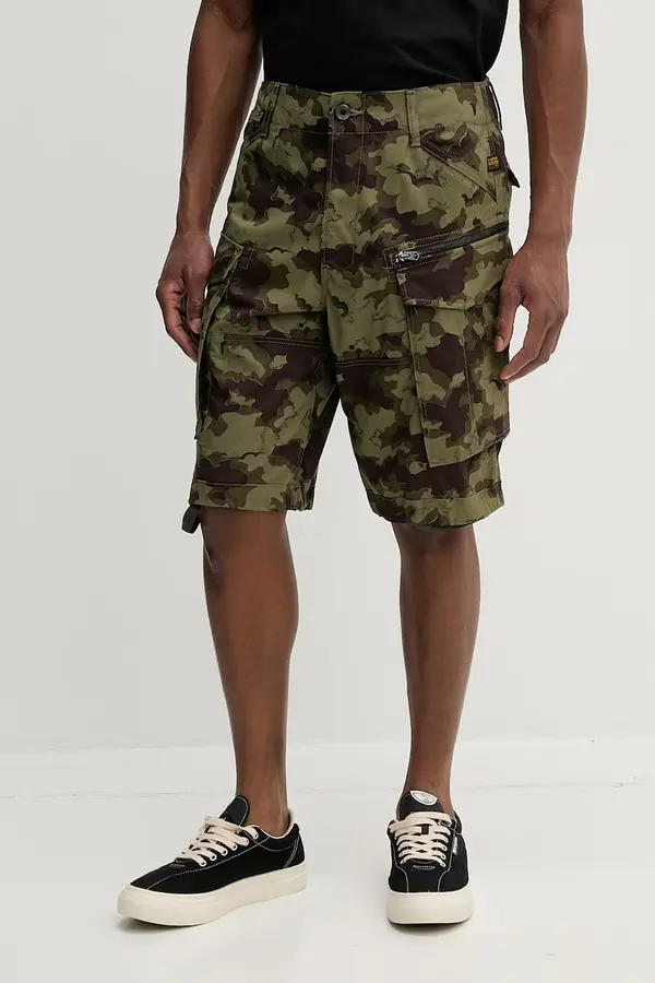 G-Star G-Star cargo kratke hlače moške bombažne Rovic zip relaxed 1\2