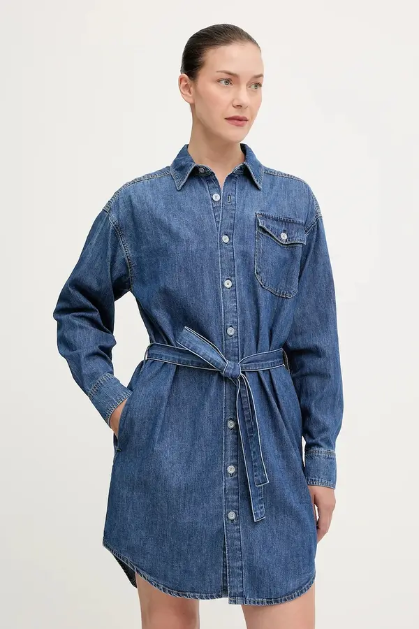 G-Star G-Star Jeans obleka G-Star Belted