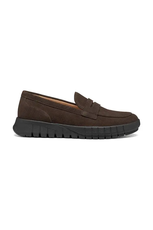Geox Geox loaferji ženski semišasti D FLEXTRIDE