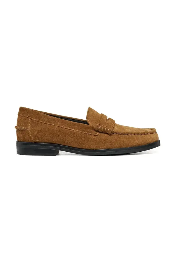 Geox Geox loaferji ženski semišasti D NOEMEN