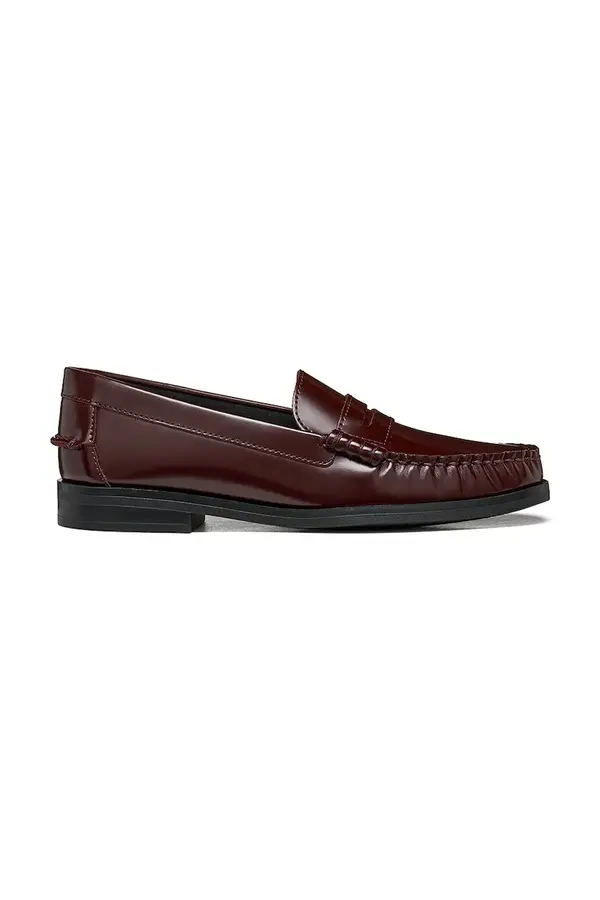 Geox Geox loaferji ženski usnjeni D NOEMEN