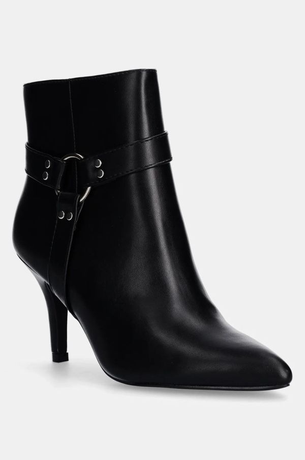 Answear Lab Gležnarji Answear Lab ženski, črna barva