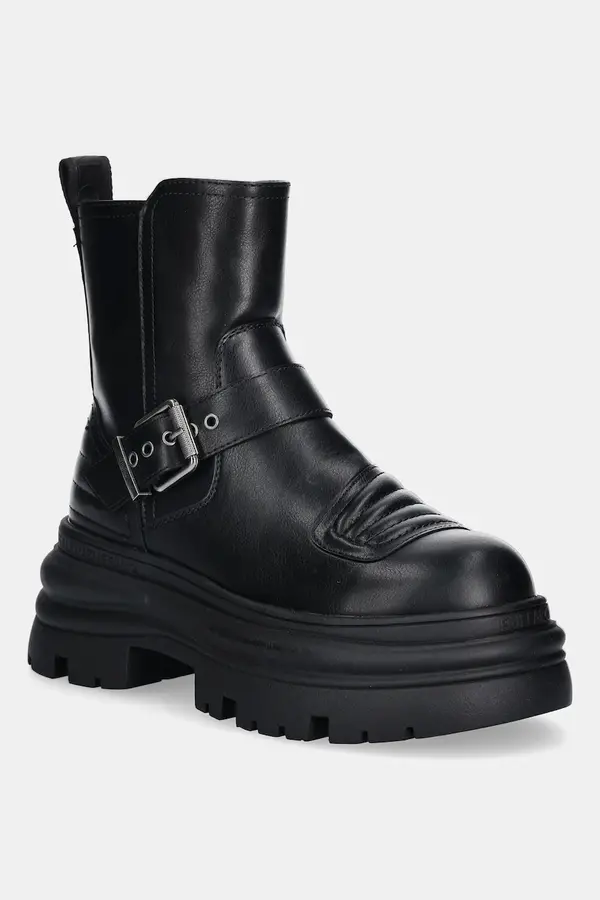 Buffalo Gležnarji Buffalo Dione Biker Boot Mid