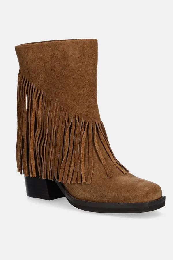 Steve Madden Gležnarji iz semiša Steve Madden Pia-F