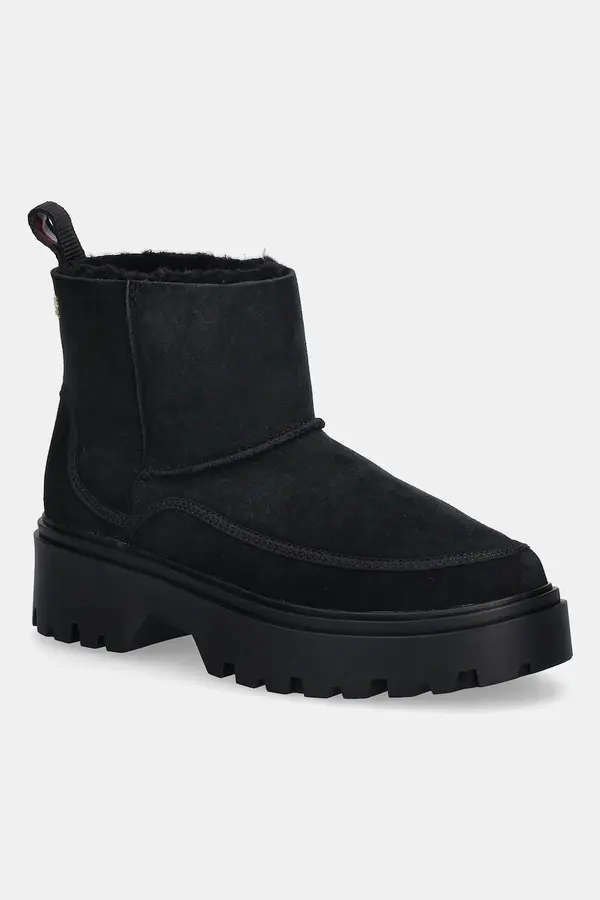 Tommy Hilfiger Gležnarji iz semiša Tommy Hilfiger REAL SHEARLING PULLON