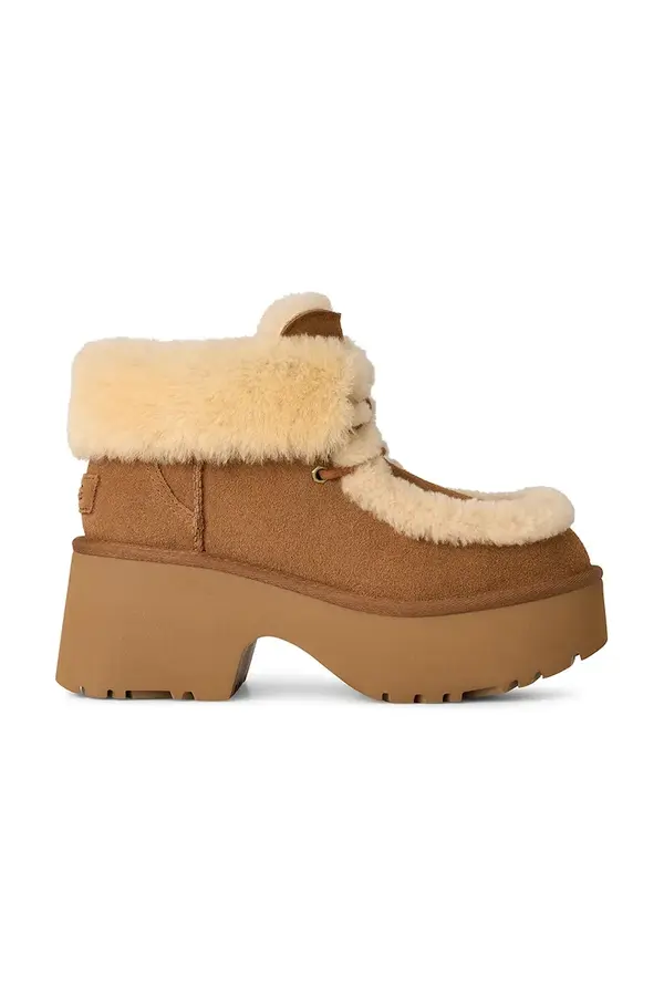 UGG Gležnarji iz semiša UGG Esmee Lace Up