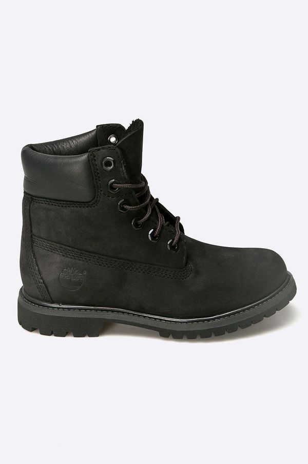 Timberland Gležnarji Timberland Premium Boot ženski, črna barva