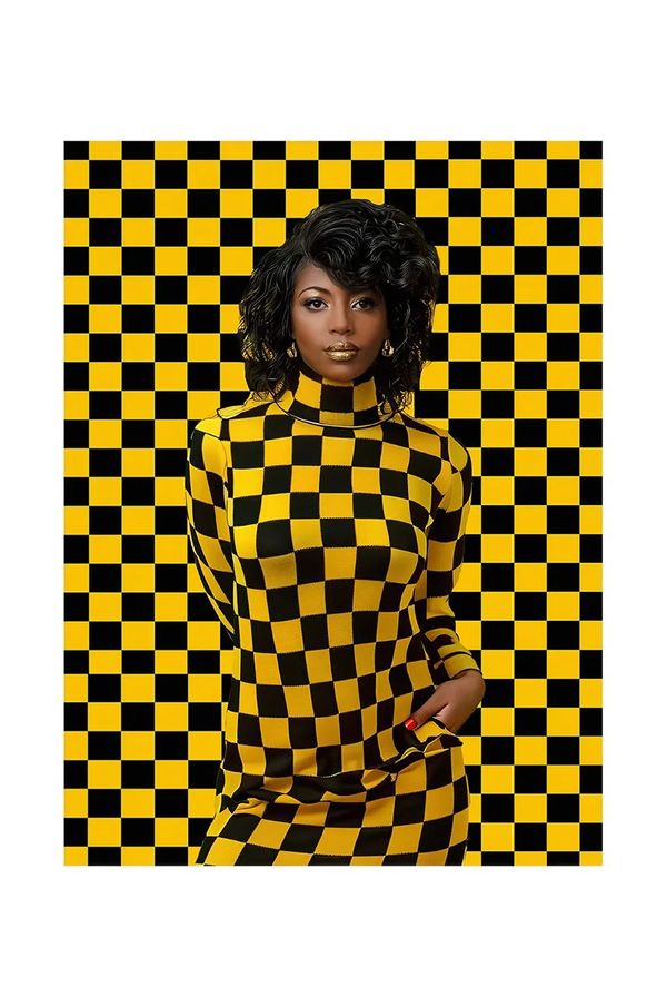 HARTMAN Grafika na akrilnem steklu a.i art HARTMAN Black Magic Woman 06