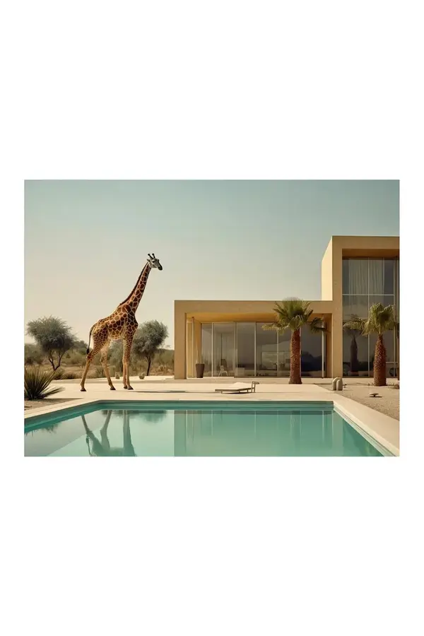 HARTMAN Grafika na akrilnem steklu a.i art HARTMAN Urban Zoo 13 46x61 cm