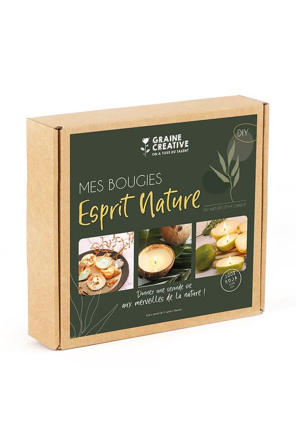 Graine Creative Graine Creative DIY komplet za izdelavo dišečih sveč Nature Spirit