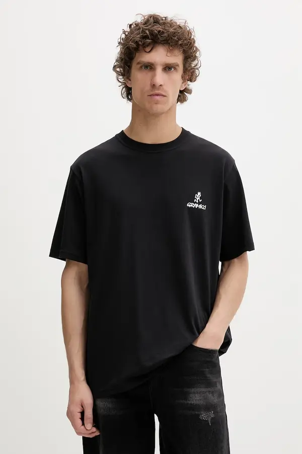 Gramicci Gramicci kratka majica moška bombažna One Point Logo Tee