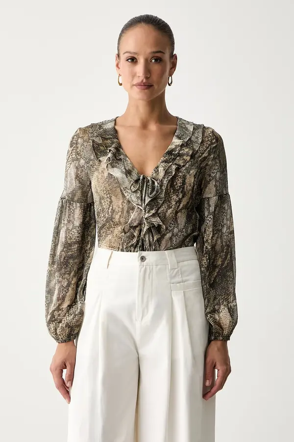 Guess Guess bluza z volančki ženska EMY