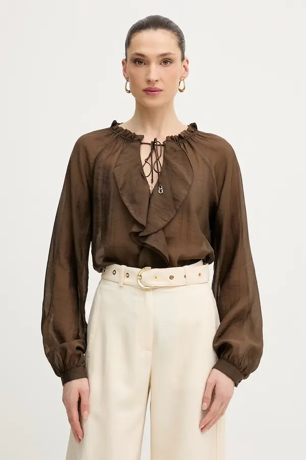 Guess Guess bluza z volančki ženska MAELYS