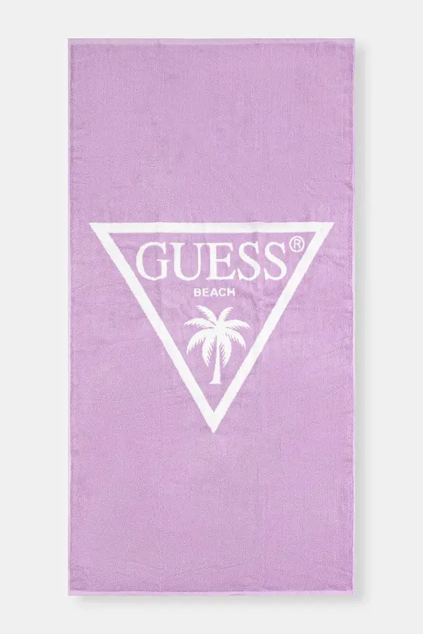 Guess Guess brisača za na plažo bombažna