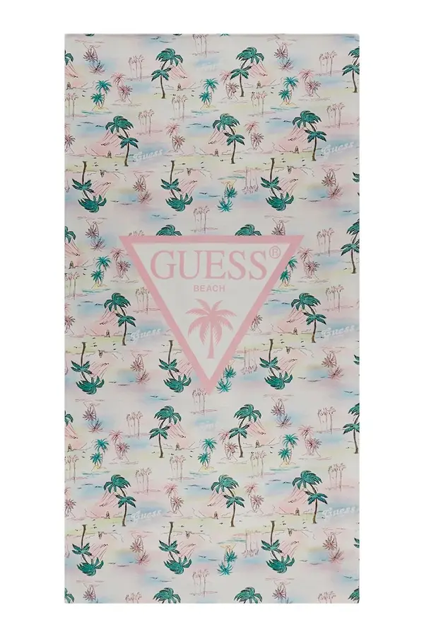 Guess Guess brisača za na plažo bombažna