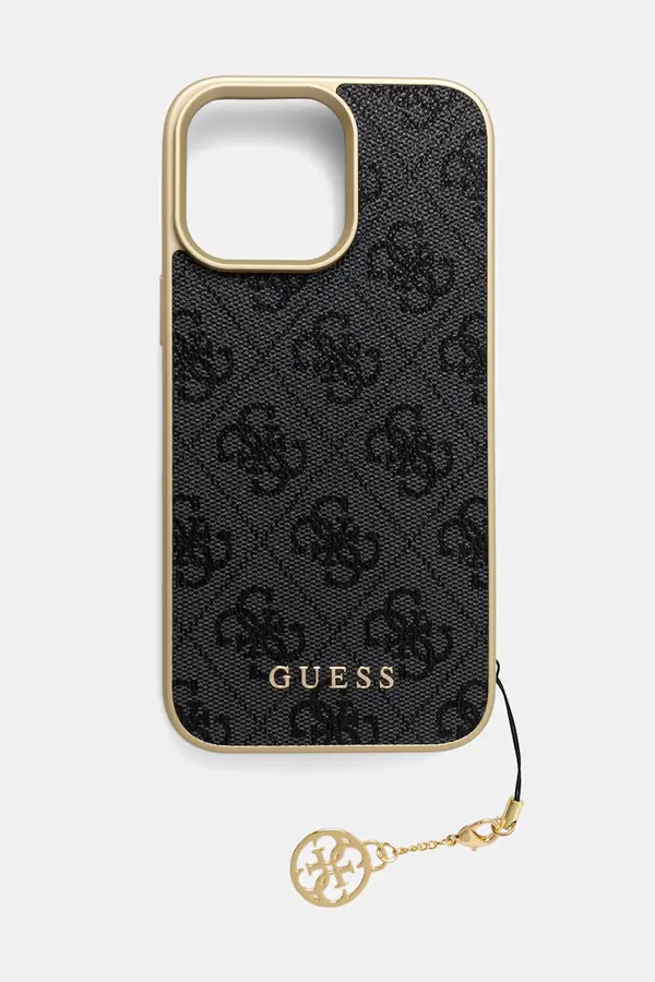 Guess Guess etui za telefon iz umetnega usnja iPhone 16 Pro Max
