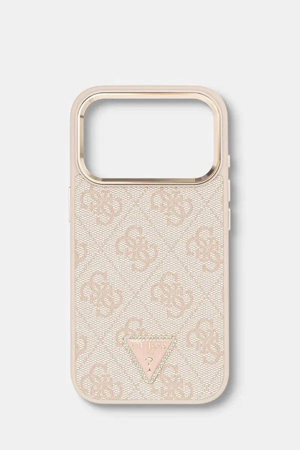 Guess Guess etui za telefon iz umetnega usnja iPhone 17 Pro