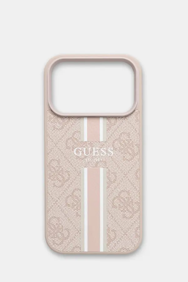 Guess Guess etui za telefon iz umetnega usnja iPhone 17 Pro