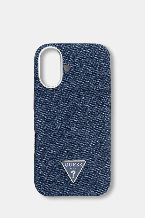Guess Guess etui za telefon jeans iPhone 16