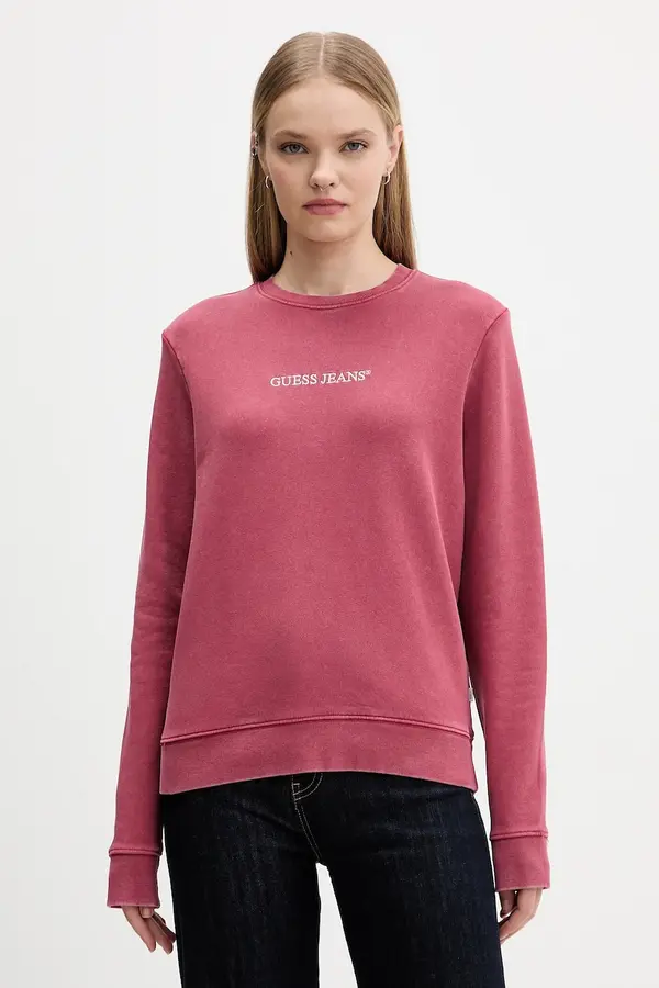 Guess Jeans Guess Jeans Bombažen pulover Guess Jeans
